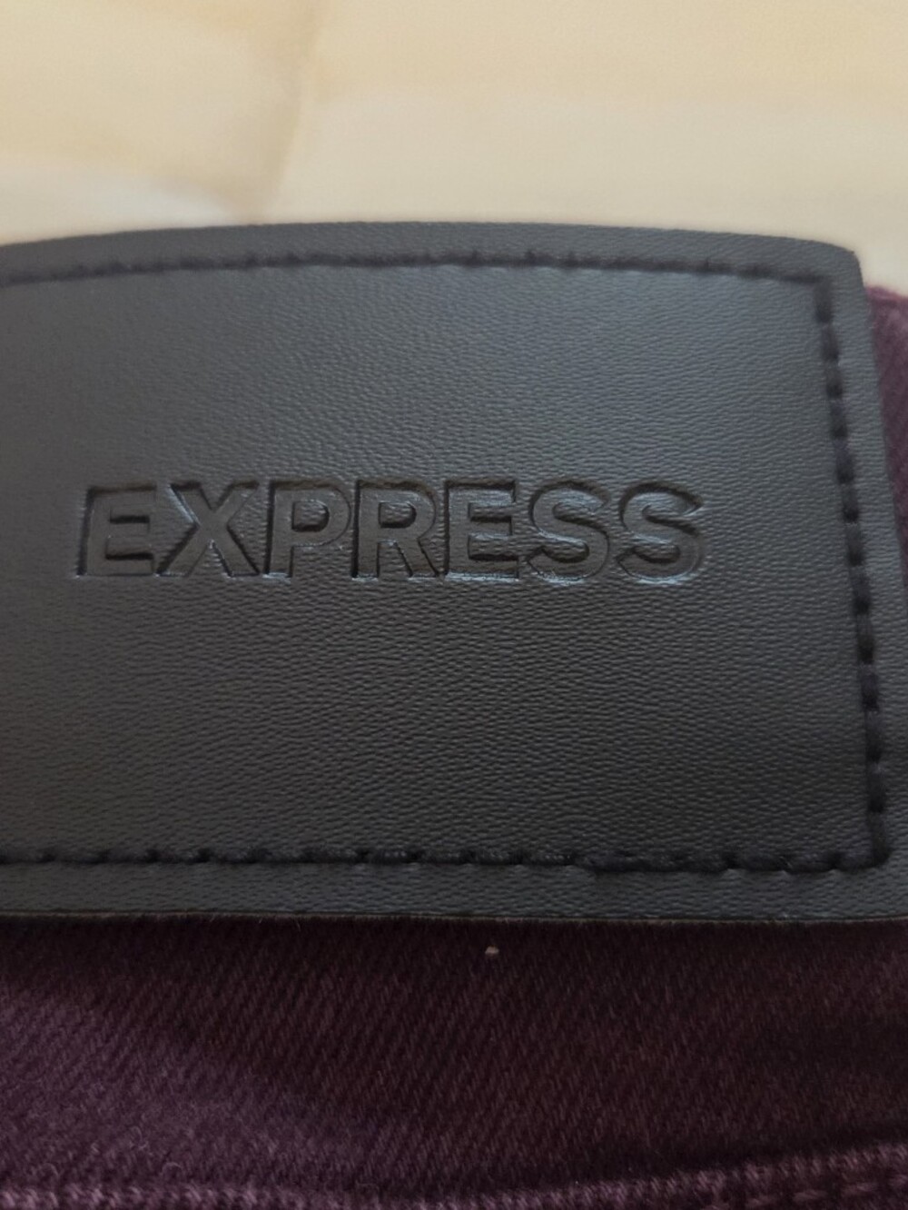 Express Women's Boot Cut Jeans in Plum